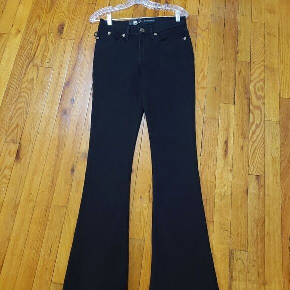 Rock & Republic Women's Jeans  Boot cut Dark Wash Stretchy Bling Pockets Sz 6 - Picture 2 of 14